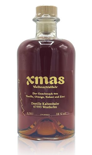 Destille Kaltenthaler xmas Weihnachtslikör 0,5l - Winterlikör